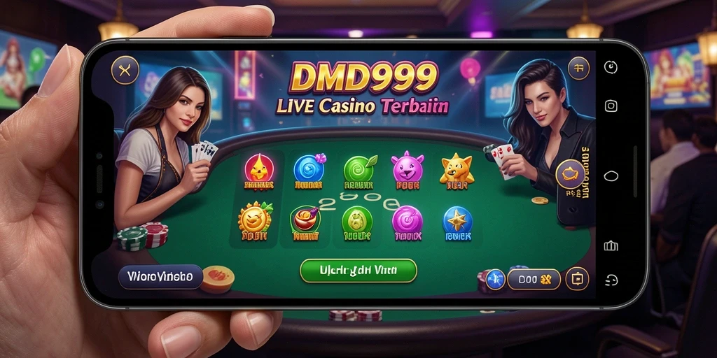 Tampilan gameplay Live Casino yang mengasyikkan dan interaktif.