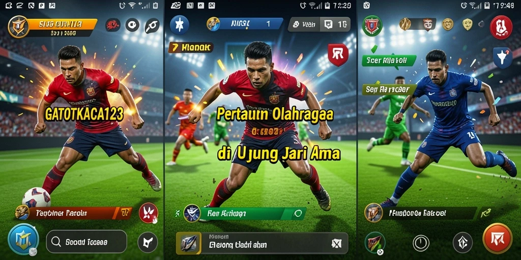 Tampilan menarik dari gameplay taruhan olahraga GATOTKACA123.