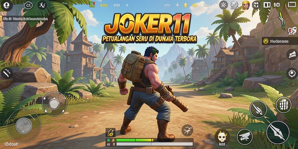 Screenshot JOKER11 menampilkan gameplay Open World yang menarik dan interaktif.