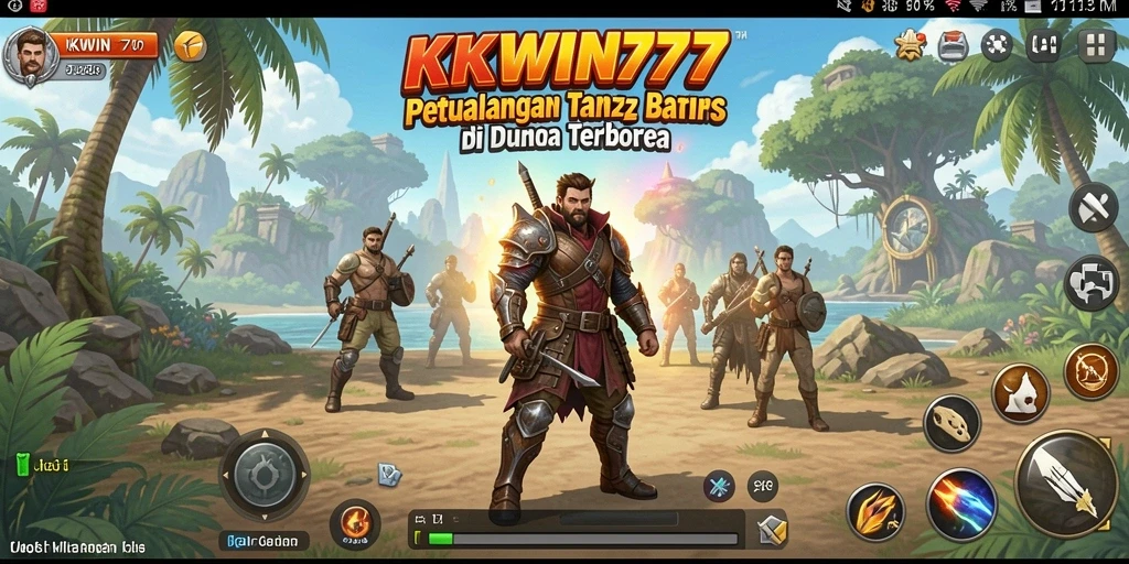 Tampilan menakjubkan dari gameplay Open World KKWIN777.