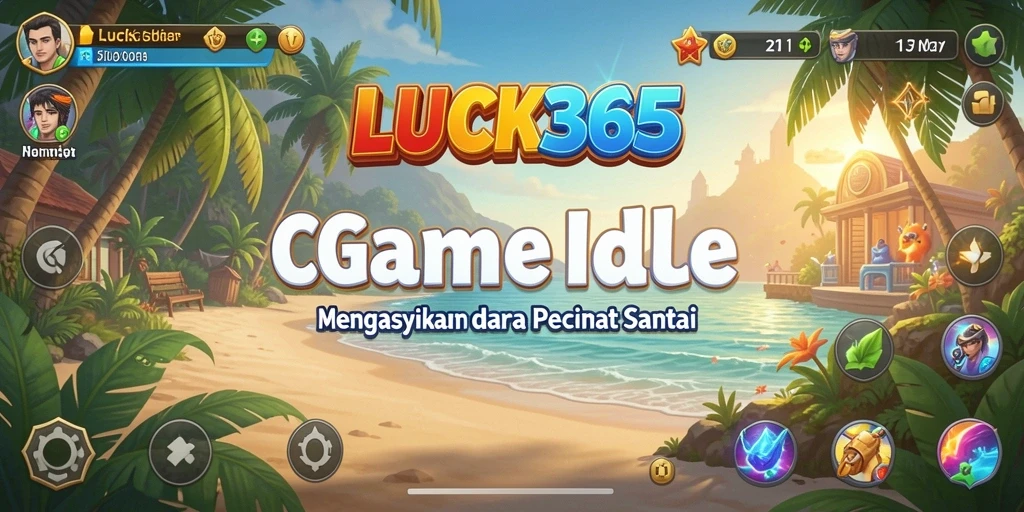 Tampilan gameplay <strong>LUCK365</strong> yang menarik dengan elemen Idle yang menawan.
