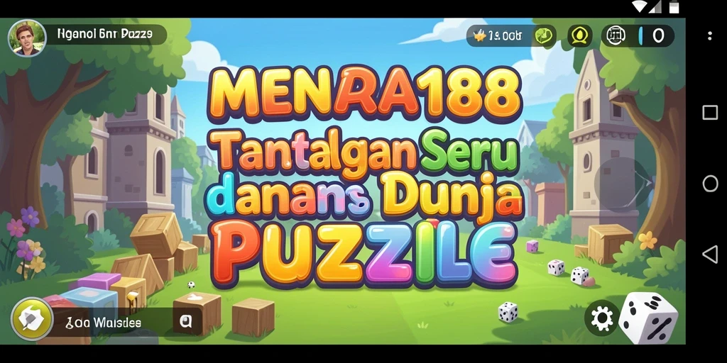 Screenshot gameplay MENARA188 menampilkan tantangan puzzle yang seru.