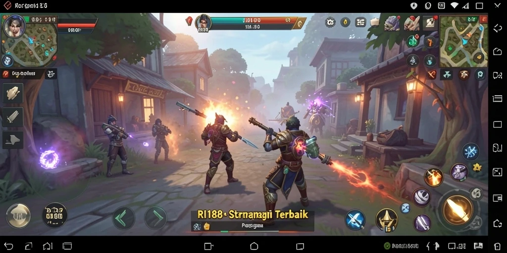Tampilan gameplay menarik dari RI188 dengan aksi strategi menantang.